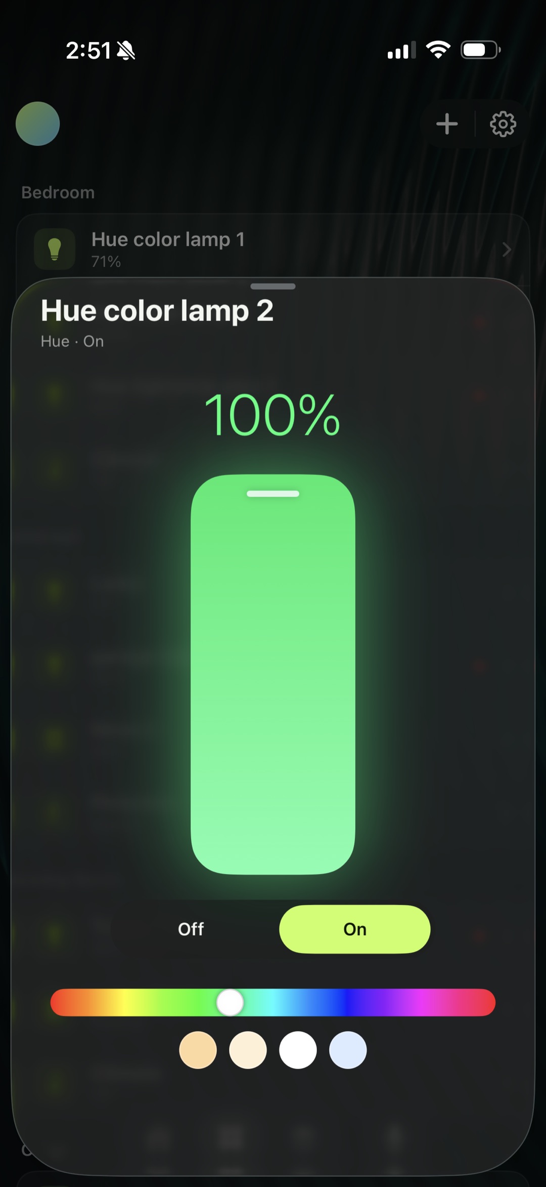 a generated light control sheet