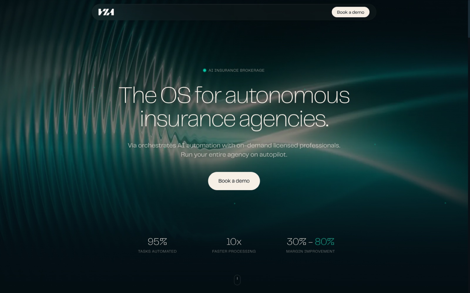 Via — the OS for autonomous insurance agencies